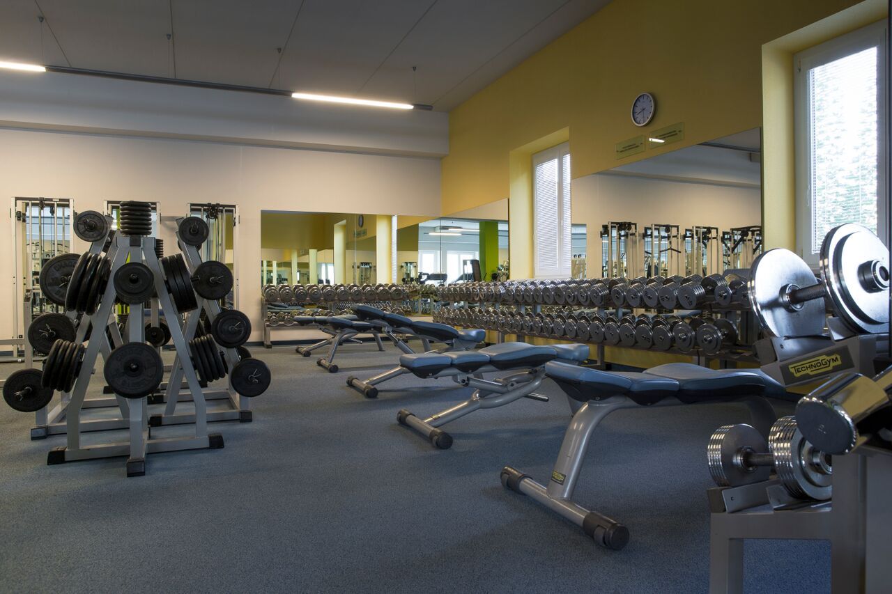 Ausstattung Fitnessstudio
